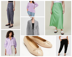 Top 5 Fashion Trends for Autumn-Winter 2023: Grey, Lilac, Maxi Skirts, Cargo Pants, and Ballerina Flats