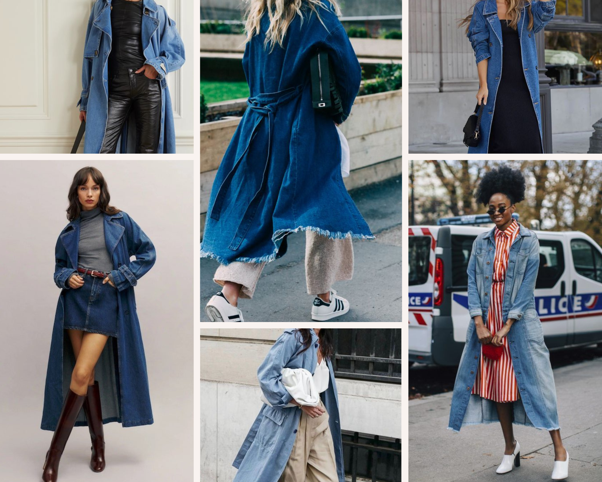 Stylist Q&A: How do I style a denim trench coat? – Threadicated