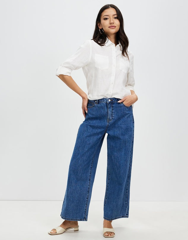 Classic wide leg jeans – Threadicated
