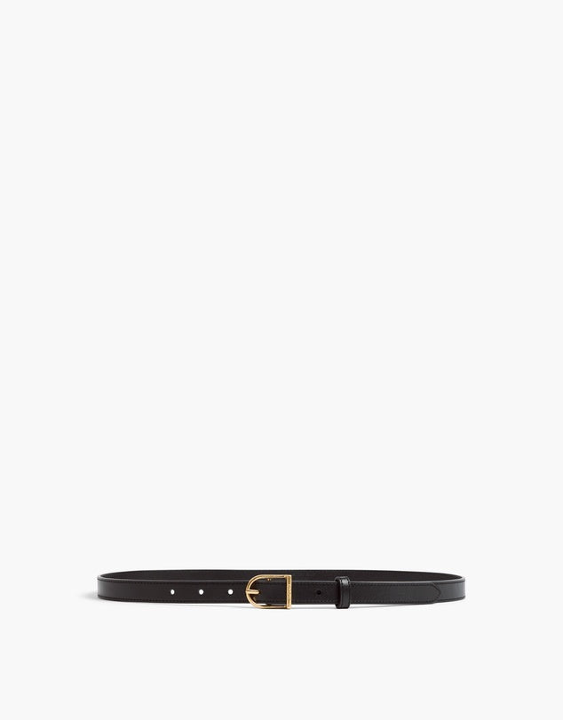 Another option for a slim leather belt